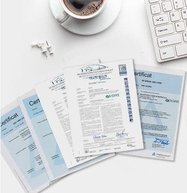 Certificati di conformità