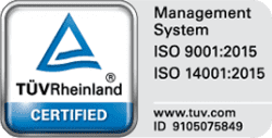 Certificazioni ISO TUV Rheinland