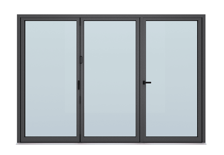 Apertura scorrevole Paysage BiFold in Alluminio