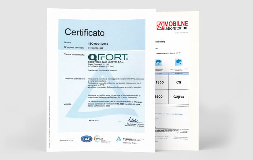 Certificazioni